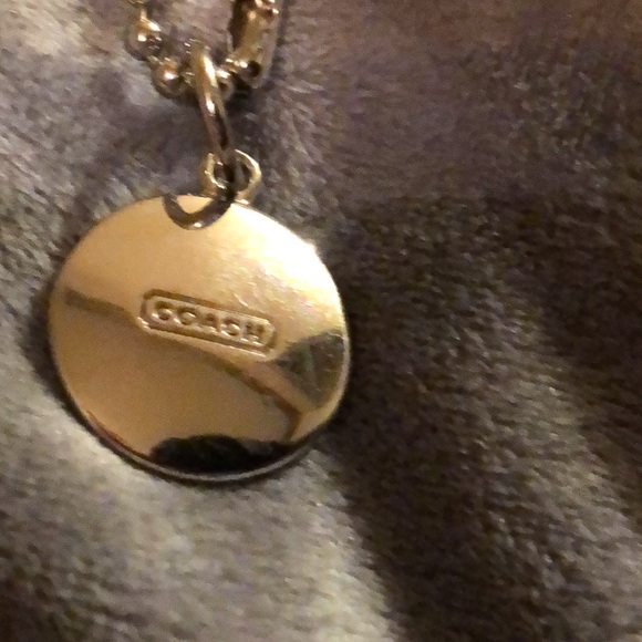 🌹Coach silver disc & 2.5 in patent leather charms - Picture 4 of 5
